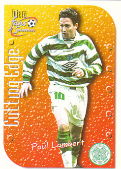 Paul Lambert Celtic Glasgow 1999 Futera Fans' Selection #4